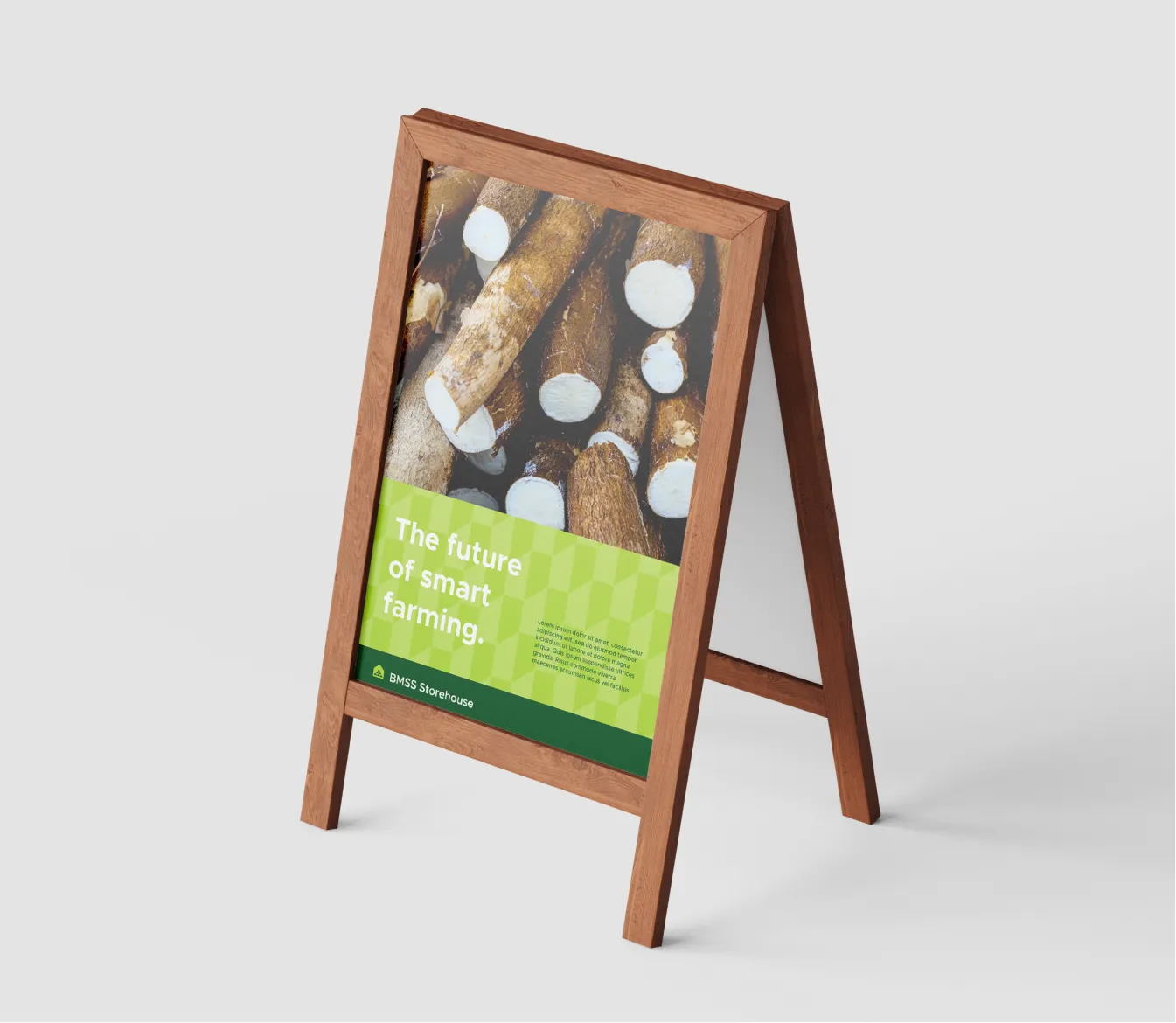 BMSS Storehouse A-frame sign design